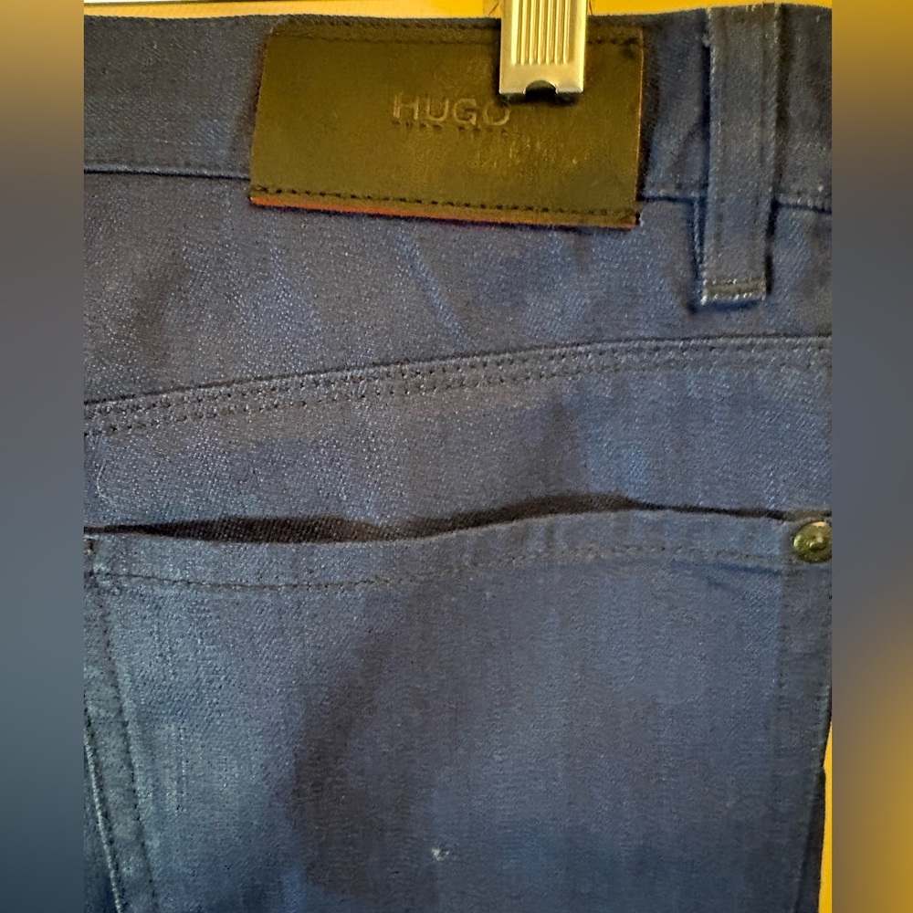 BOSS denim straight leg. Men’s Jeans - Picture 7 of 9